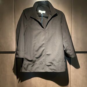 Tuckernuck Black Margot Stand Collar Blouse with tags